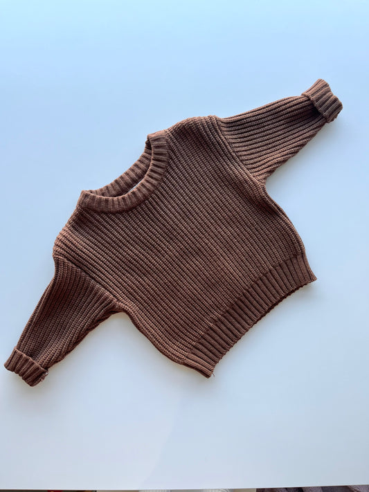 Chunky Knit - Brown