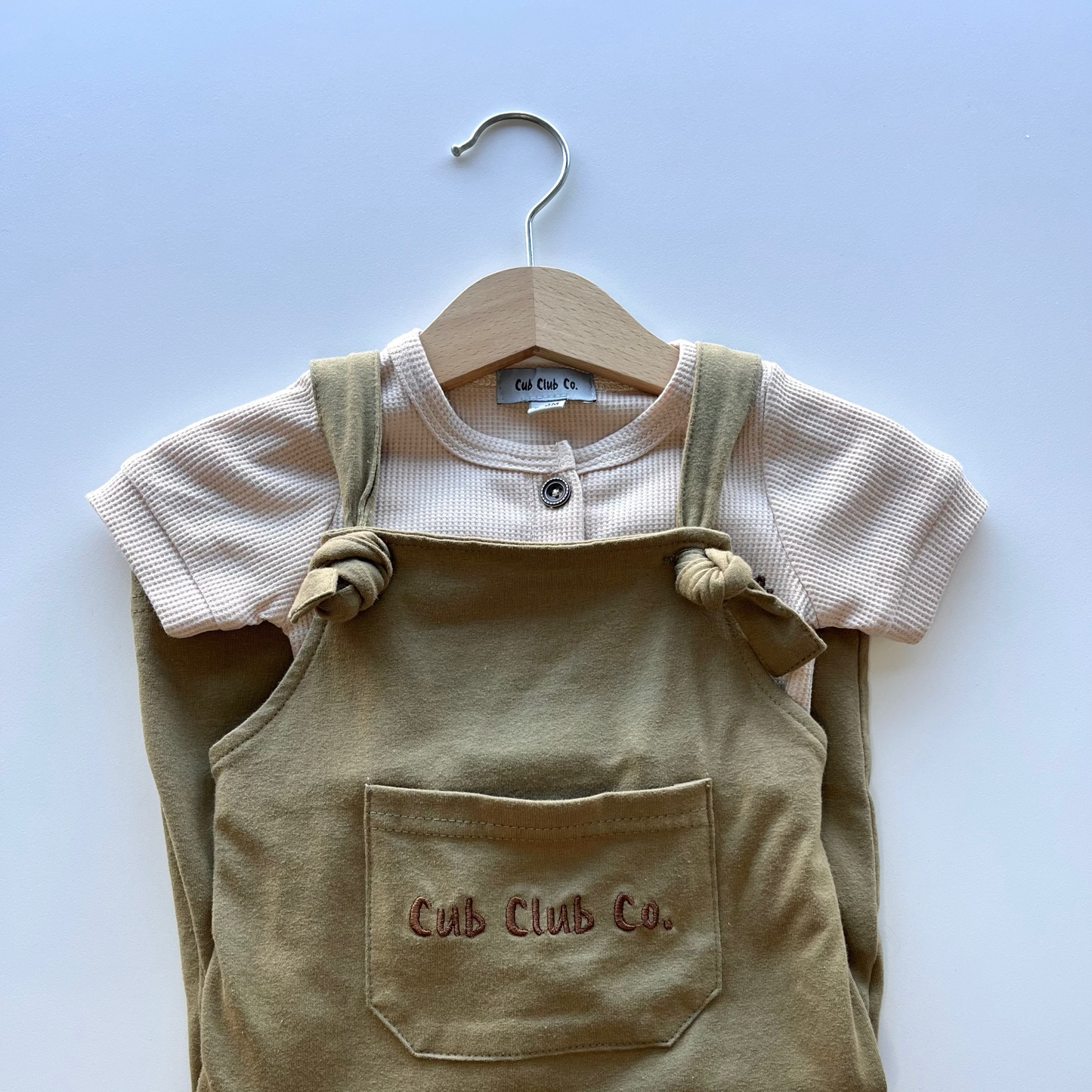 Signature Overalls - Olive Green