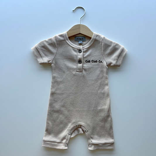 Basic Romper - Beige