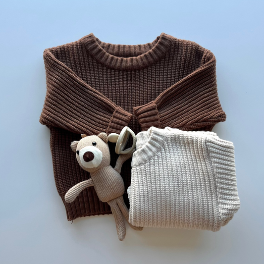 Chunky Knit - Brown